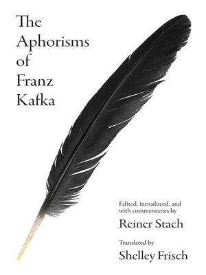 cover image of The Aphorisms of Franz Kafka